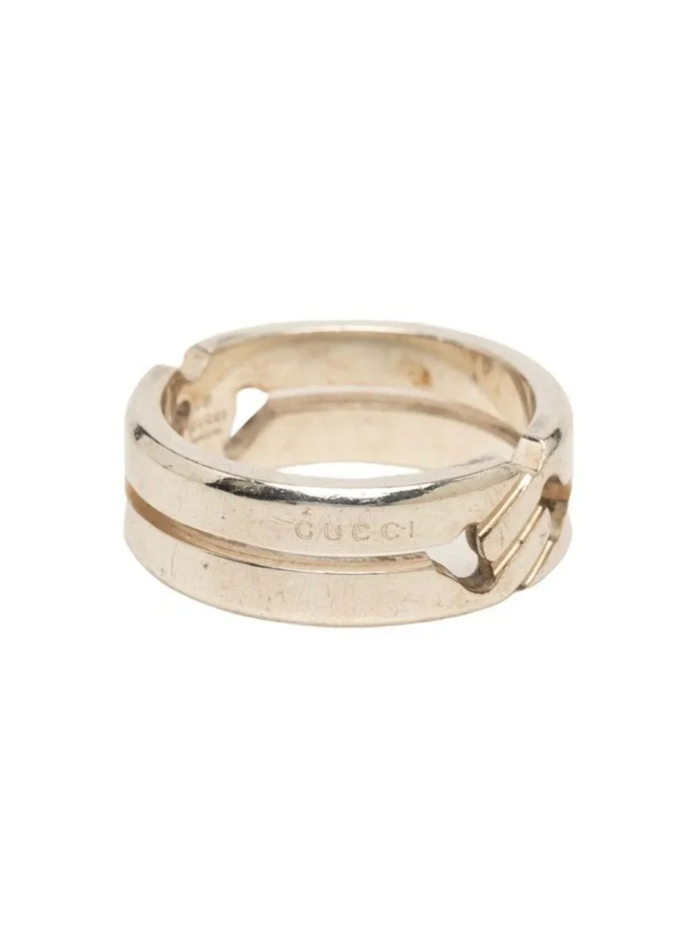 Gucci Knot Infinity Ring Silver